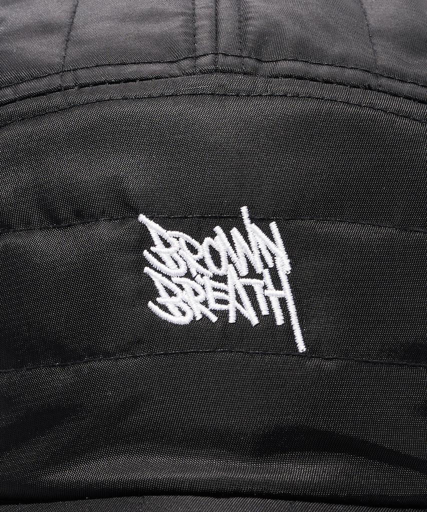 BROWNBREATH Tag Gepolsterte Camp Cap - Schwarz