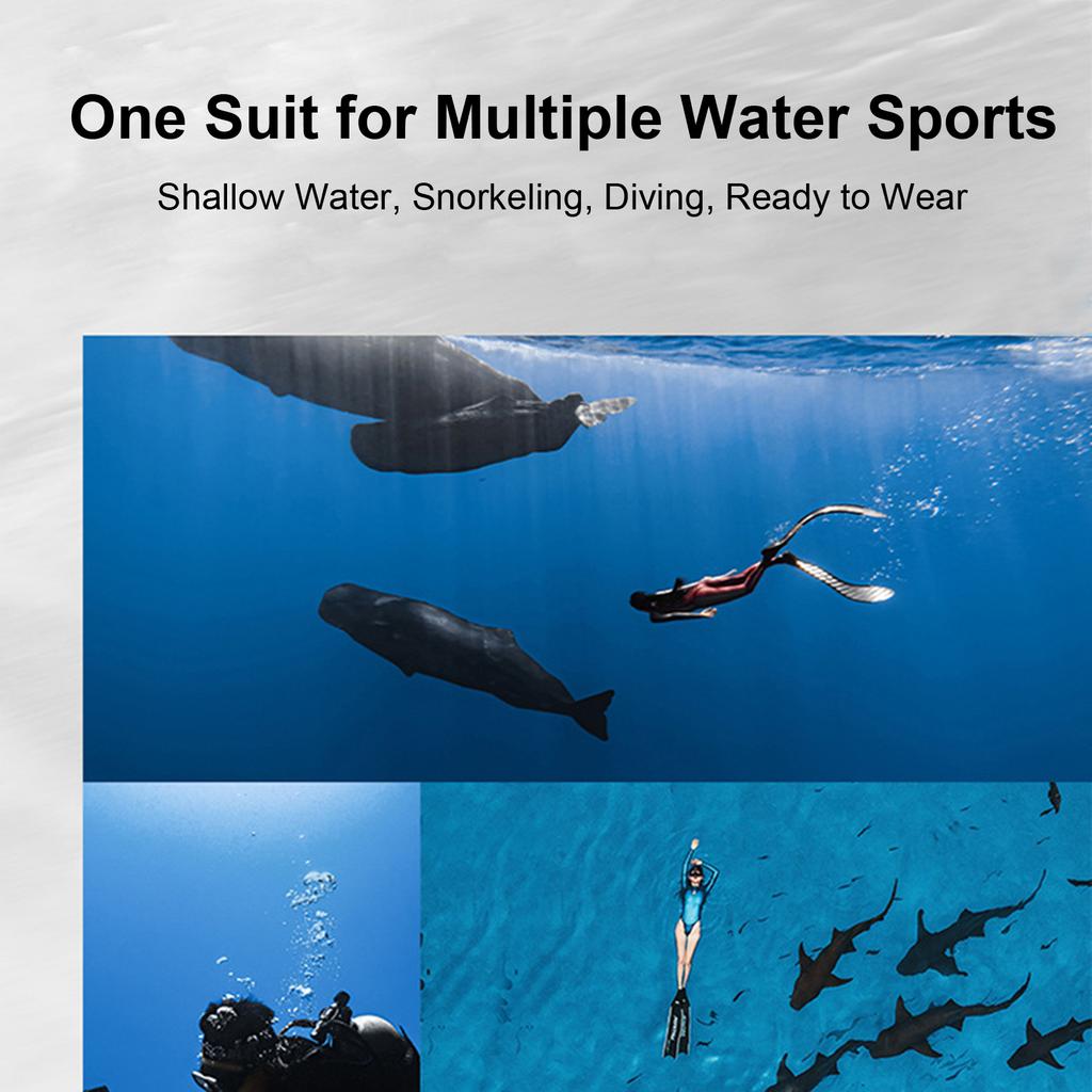Womens Short Sleeveless Wetsuit 2MM Neoprene Front Zip Swimsuit for Diving Snorkeling Surfing Swimming Water Sports Green L