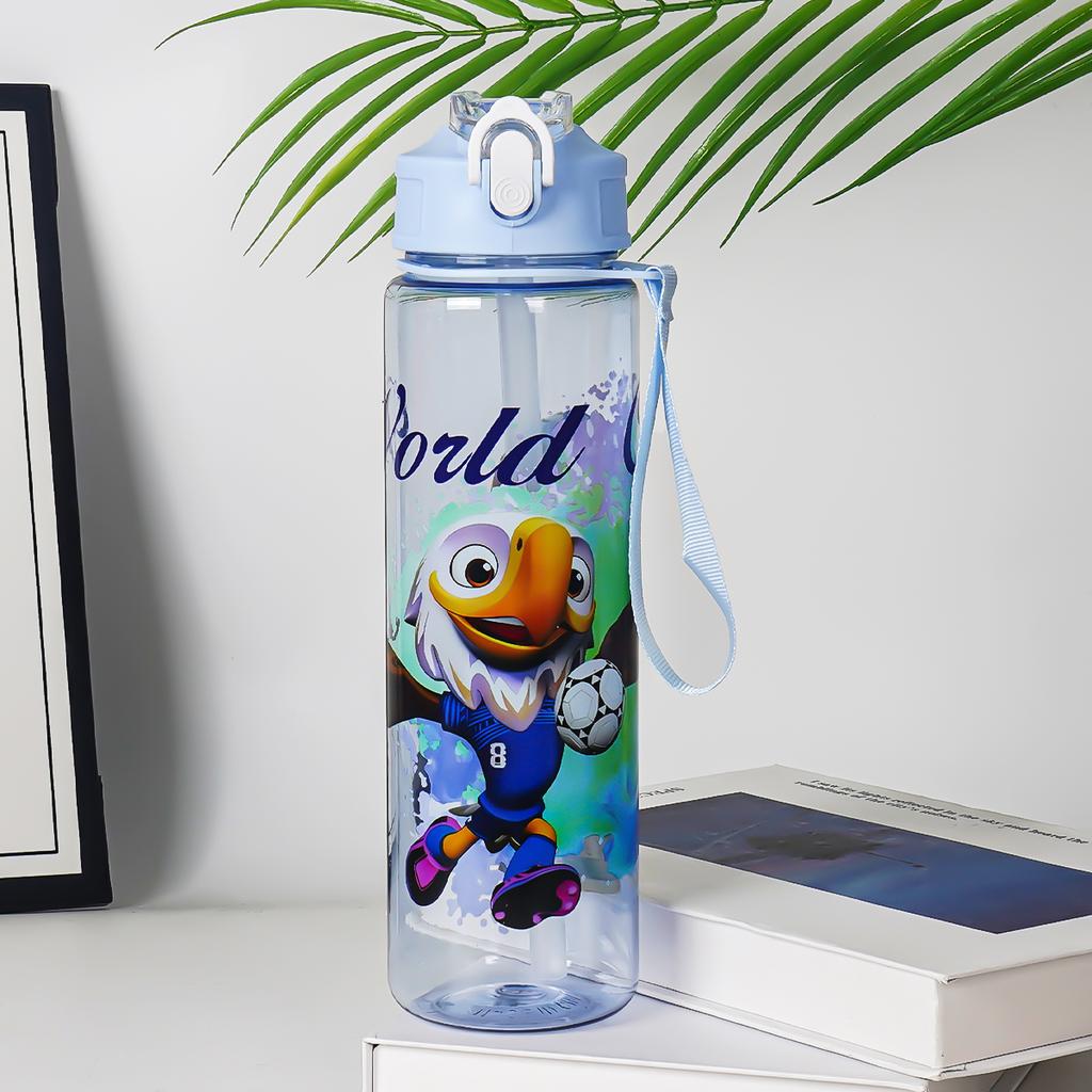 Water Football Bottle Plastic Football Souvenir Drinking Bottle Cute Water Cup For Soccer Sports Dropshiping For Kids Adults Children's Birthday Gift