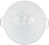 Nodahoro Colander Enamel Heat Resistant Drainer Colander Bowl Made In Japan White CD-23W