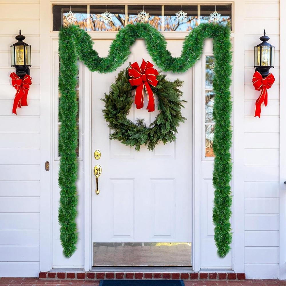 5Meter Artificial Ivy Leaf Wreath Plant Vine sale Home Wedding Christmas tree wreath Indoor Outdoor Garden Festival DIY Decor