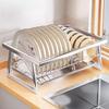 Beifu 304 Stainless Steel Countertop Dish Drying Rack