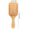 Solid Wood Bamboo Air Cushion Comb Scalp Massage Shun Hair Air Bag Comb High Rebound Shun Hair Beauty Large Plate Comb Home Use