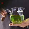 High Borosilicate Glass Teapot with Crescent Filter