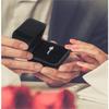 Square Engagement Velvet Earring Ring Packaging Box Jewelry Organizer Valentine Day Gift Case Ring Display Storage Wholesale