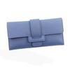 New Korean Style Women's Long Tri-fold Buckle Wallet & Clutch Coin Purse