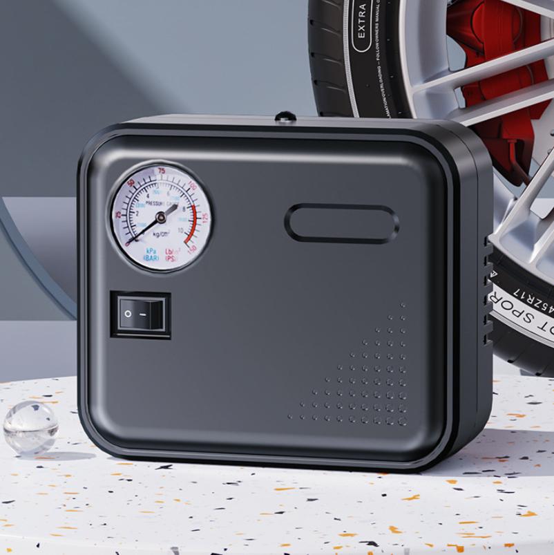 Portable Mini Car Inflation Pump Car Tire Inflation Cylinder Multi Functional Electric Inflation Machine