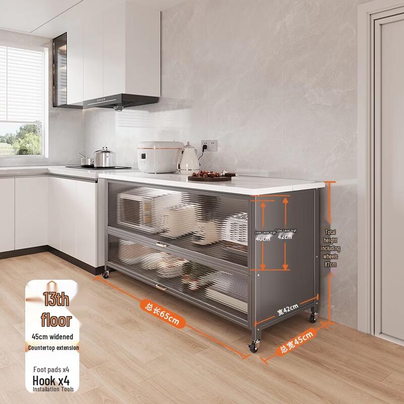 

Bieying Kitchen Rock Slab Storage Rack
