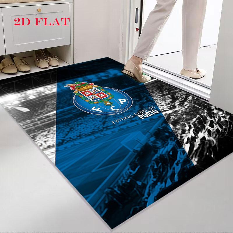 FC Porto Poster Teppich für Wohnzimmer Schlafzimmer Zuhause Sofa Dekoration, Kinder Spiel rutschfeste Bodenmatte