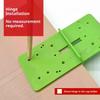 Hinge Hole Drilling Guide Jig - Cabinet Hinge Hole Locator Template Woodworking Positioning Tool
