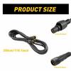 4X 10Ft 4 Pin Extension Wire Cable Cord Kit For LED RGB Under Glow Rock Light