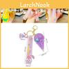Adorable Cartoon Acrylic Ice Cream Keychain Cute And Stylish Gift Accessory