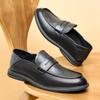 Fashionable New Men's Office Business Shoes Wear-resistant Soles Loafers High-quality Genuine Leather Shoes for Men