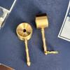 2026 New Retro Brass Whistle Bird Whistle Keychaincrisp Birdsong Portable Exquisite Small Outdoor Camping Activities Gift
