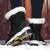 Winter new velvet warm high-top women's shoes student fashion trend medium tube snow boots outdoor cotton shoes women
