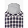[men] Detachable Hoodie Check Shirt Jumper  91m6113113 