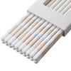 Nordic Style Antibacterial Ceramic Chopsticks - 10 Pairs