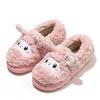 Cute little sheep cotton slippers home couple baotou warm non-slip thick bottom winter plush slippers