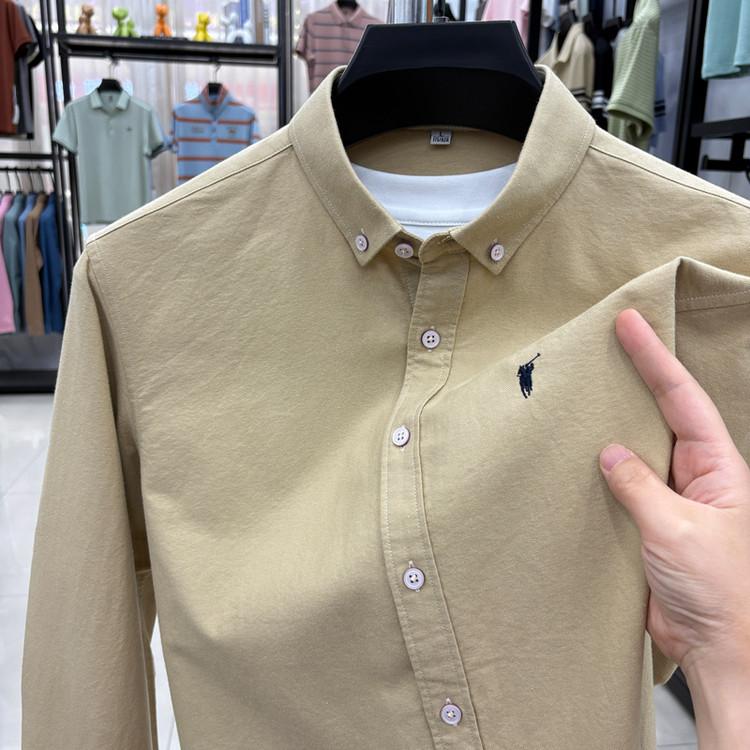 STORN 100% Cotton Corduroy Shirt - Green Long Sleeve M-4XL - Spring Autumn Slim Fit Candy Color Collection