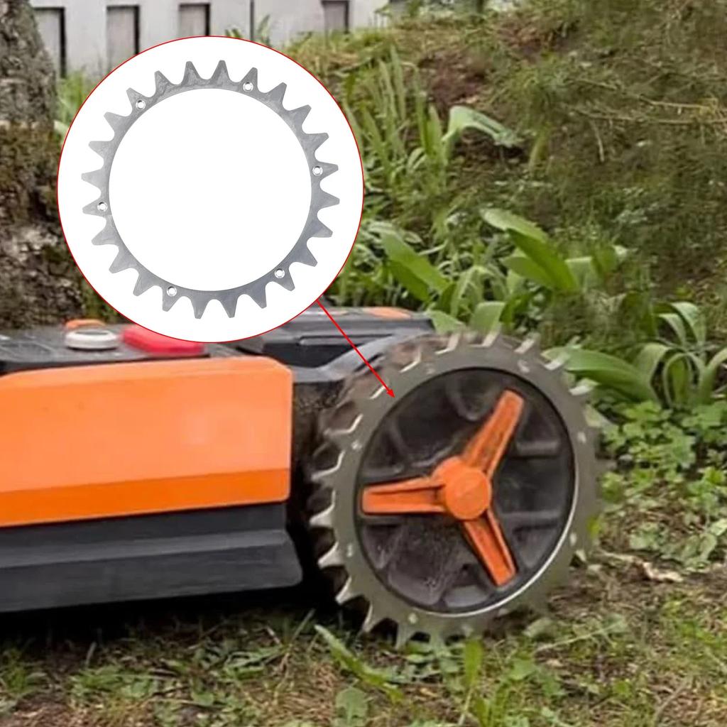 For Worx Plus L Traction Wheel Mower Assist Wheels Outdoors Garden&Yard 1Set 225*225 MM Accessories Mower Parts