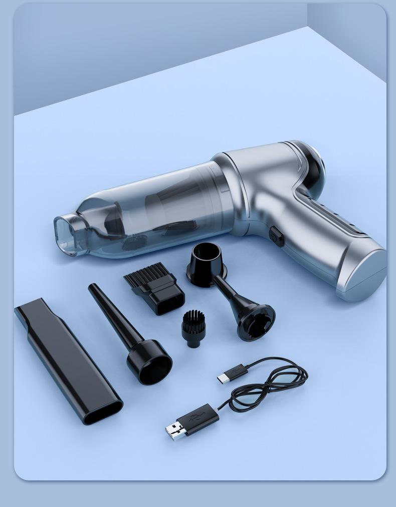 19000Pa Wireless Handheld Car Vacuum Cleaner Portable High-power Cordless Vacuum Cleaner for Car Office Strong Suction Vacuum
