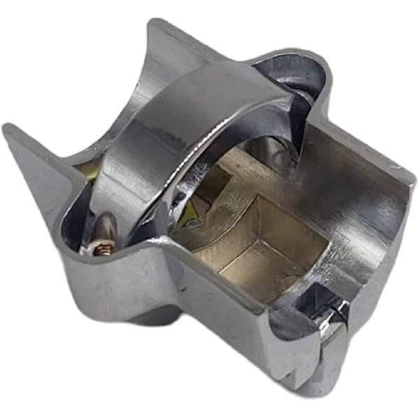 7/8" To 1 1/4" 25mm Motorcycle Helmet Lock Compatible for Harley (Chrome) 1 Inch,74937S2,45732-86