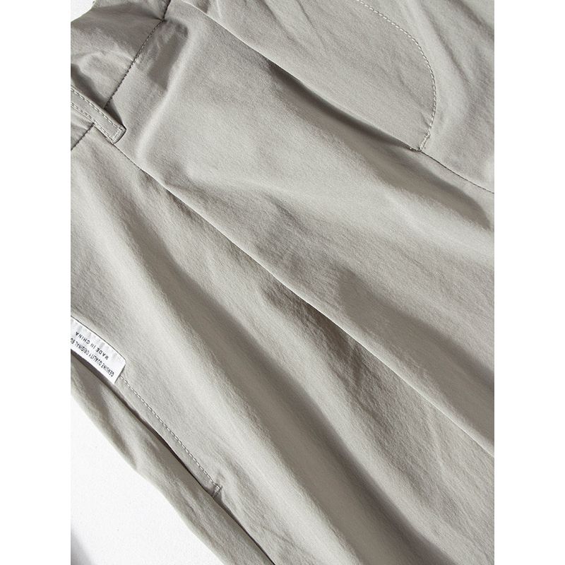 Stretch Quick-Dry Youth Simplicity Loose Tapered Men's Pants