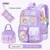 2025 Plaid Backpack: Large Capacity School Bag for Elementary to Junior High Students