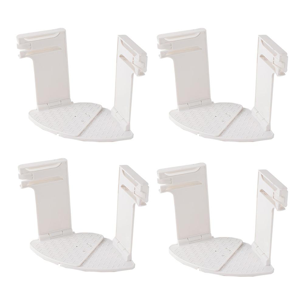 4Pcs/set Foldable Heavy Duty Bed Sheet Holder Non-slip Card Slot Anti-Slip Sheet Holders Invisible Bed Sheet Clips