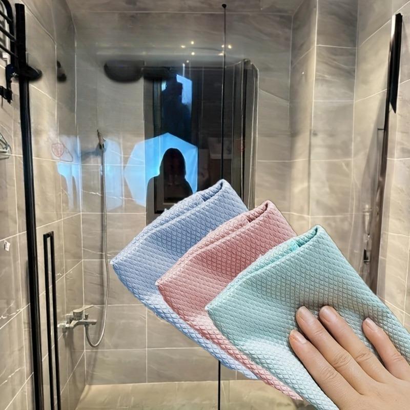 10PCS Magic Cleaning Cloth, Watermark Removal Glass Towel, No Trace Suitable for Windows and Mirrors. Quickly Remove Stains and Scratches
