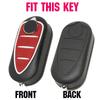 3 Tasten Silikon Flip Key Cover Case Fob Shell für Alfa Romeo Mito Giulietta 159 Gta Gtv Brera 4c Styling Halter Hautschutz