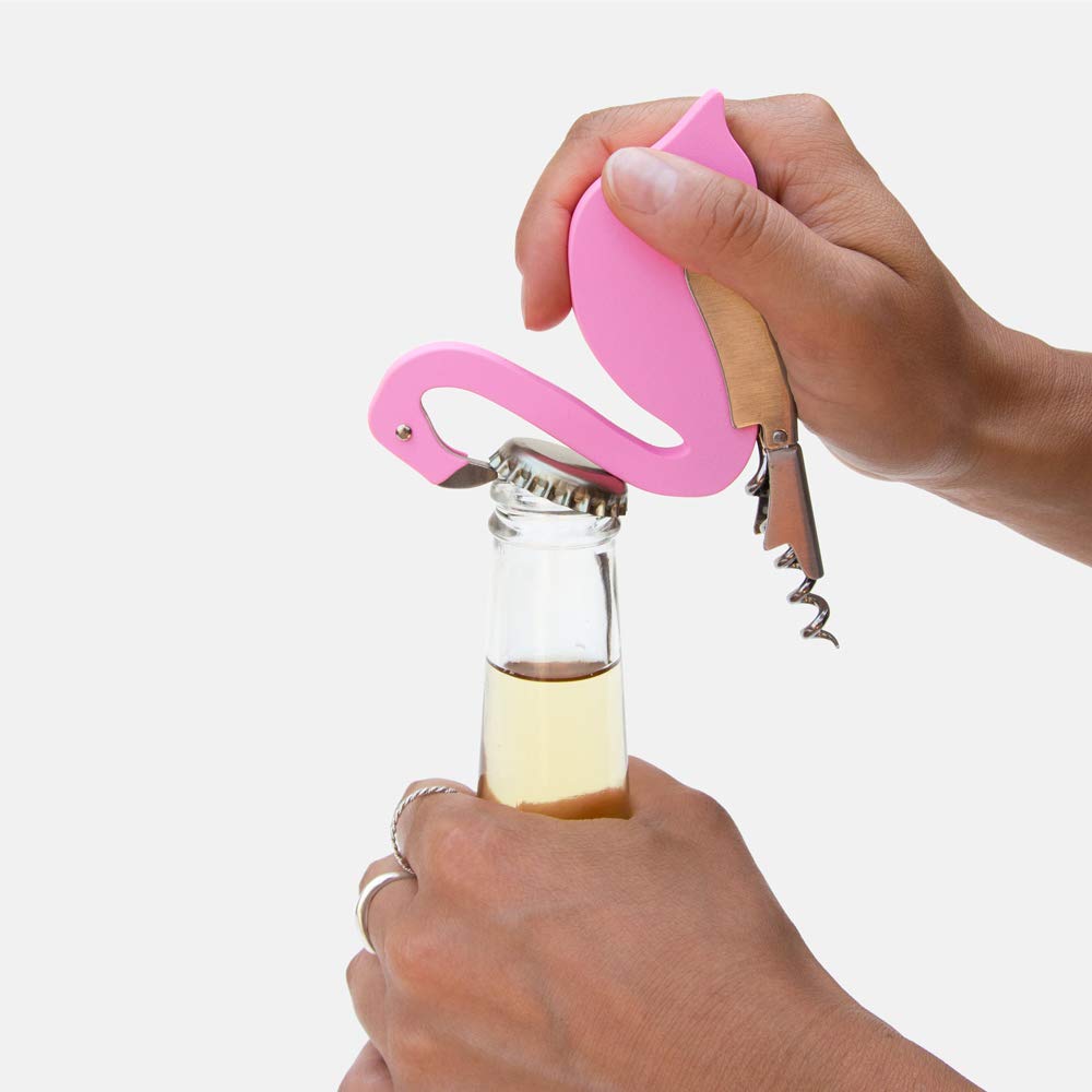 SUCK UK Flamingo Bottle Opener Opener/Cork