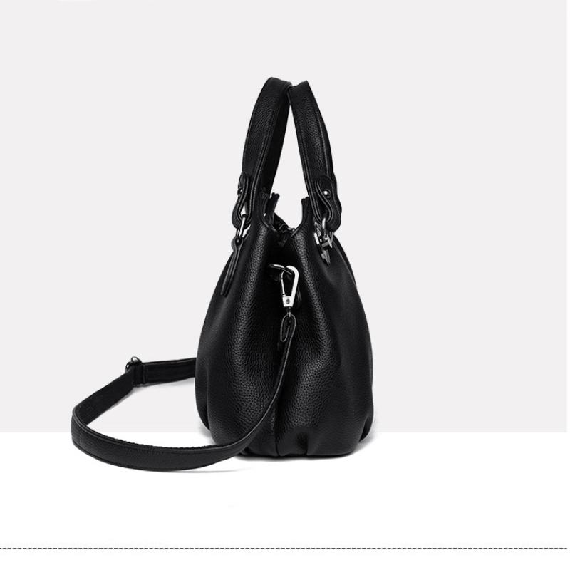 Designer Handbags Women Luxury 2025 Soft PU Leather Crossbody Shoulder Bags High Quality Vintage Tote Bag Large Capacity Famale Hand Bag