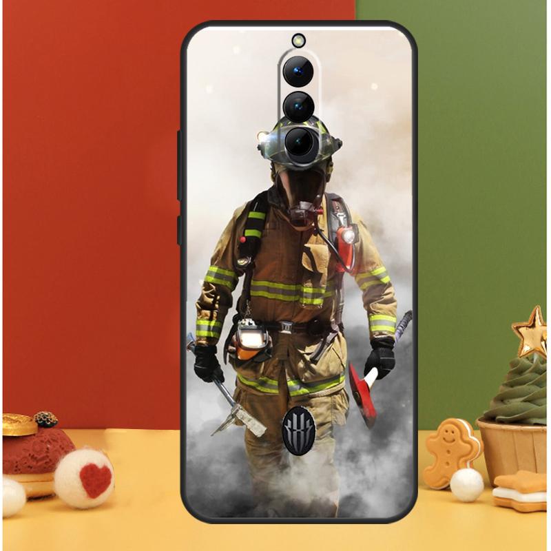 Firefighter Heroes Fireman Case For ZTE Nubia Red Magic 9 Pro Plus RedMagic 8 8S Pro Plus 6 7 6S 7S Pro 5G 5S 6R Cover