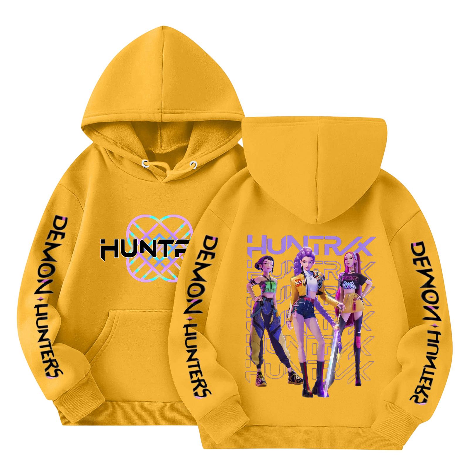 

Толстовки для девочек-подростков, толстовки с длинным рукавом, пуловер с завязками, симпатичная толстовка большого размера 160 жёлтый