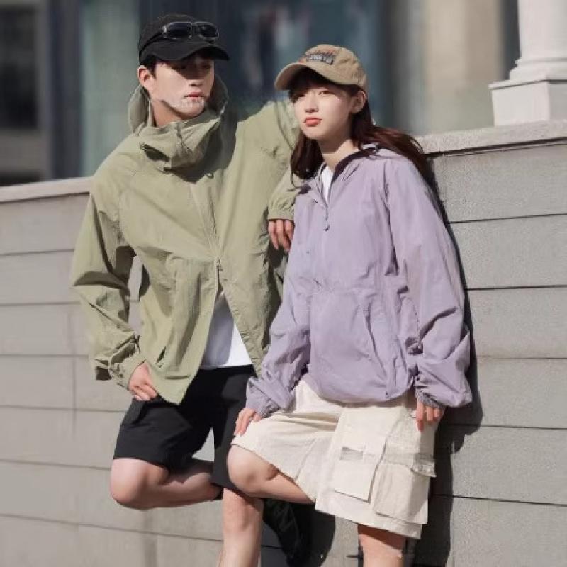 Ice silk sun protection clothing for women, 2026 new summer UV protection couple's thin jacket, fishing sun protection clothing for men
