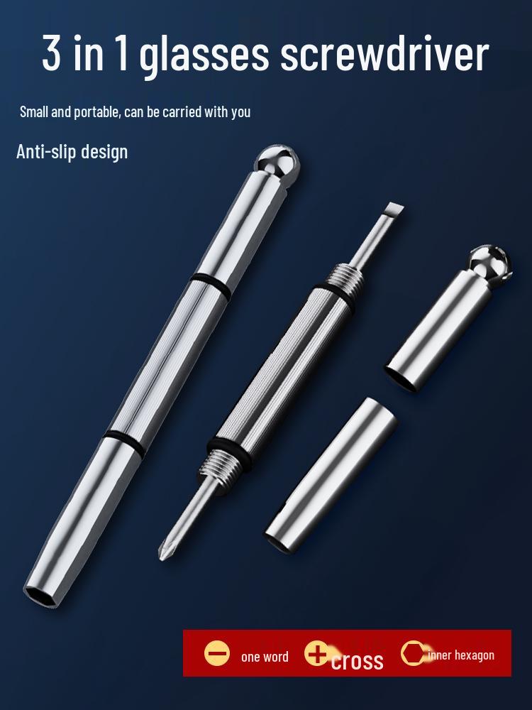 Compact Screwdriver Set for Electronics & Eyewear Repair