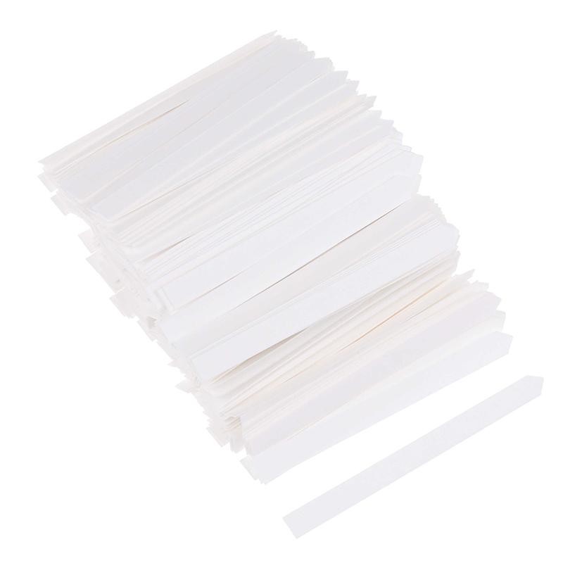 100/500Pcs Tester Strips Fragrance Disposable White Smell Paper Paper Strips Test Paper Aromatherapy Perfume Essential Oils