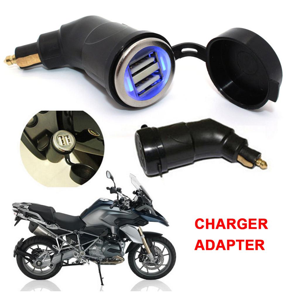 Motorcycle Charger Dual USB Phone MP4 GPS Tablet For BMW R1200GS R1200RT F800 GS F800GS F650GS F700GS F650 GS R 1200 RT ADV