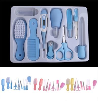 Baby Health Care Kit Nyfödd Nagel Hårtermometer Grooming Borste Kit Clipper Sax Multifunktion Barn Toalettartiklar Kit Baby Care
