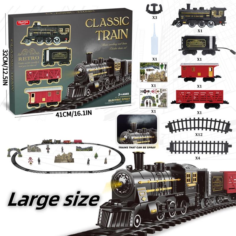 Youngsters Electric High-Standard Steam Superior-Grade Train Premium-Quality Toy High-Standard Rail High-Speed Top-Grade Rail Superior-Grade