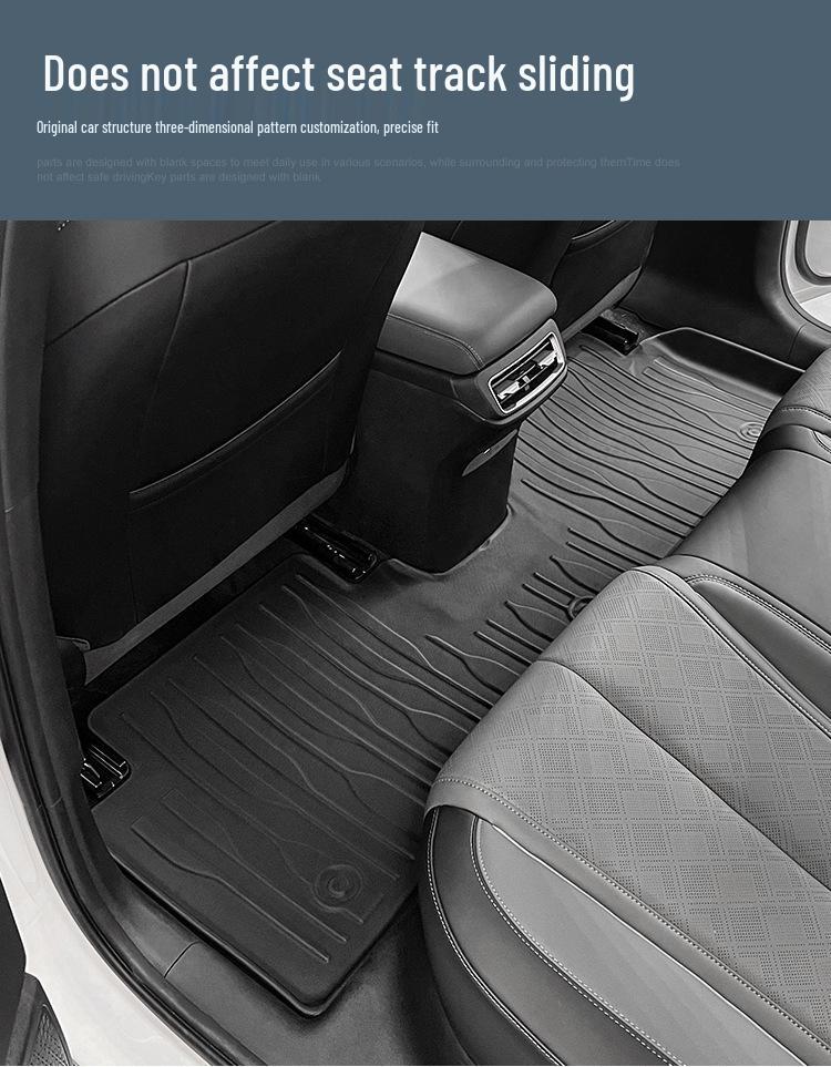 All-Weather TPE Floor Mats & Trunk Liner for 25 BYD Qin L EV Cars