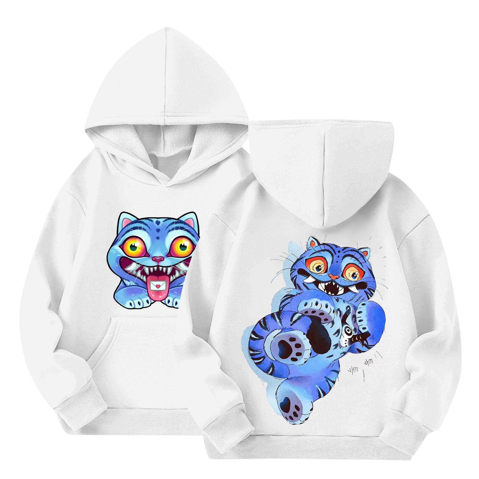 

Женская толстовка с капюшоном и градиентным принтом, с длинными рукавами, свободная женская толстовка, толстовка 130 белый