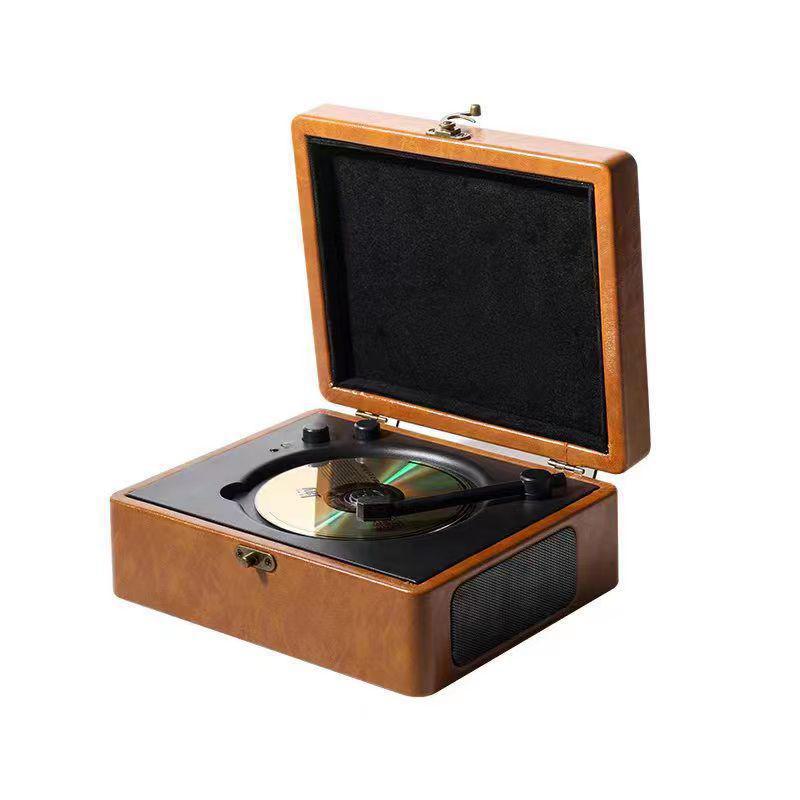 Retro Bluetooth CD Player & Stereo Speaker - Creative Gift Item