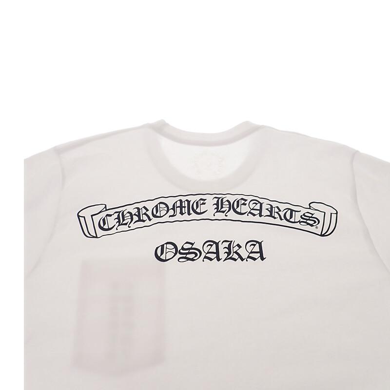 CHROME HEARTS  L Short sleeve T-shirt white cotton mens