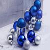 24Pcs/set 3cm Christmas Tree Ball Baubles Colorful Xmas Party Christmas Decorations Perfect Wedding Hanging Ball Wreath Ornament