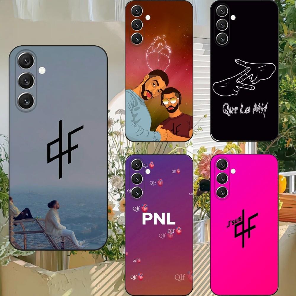 P-PNL QLF Rapper Cantante Phone Case For Samsung S25,S24,S21,S22,S23,S30,Ultra,S20,Plus,Fe,Lite,Note,10,9,5G Black Cover