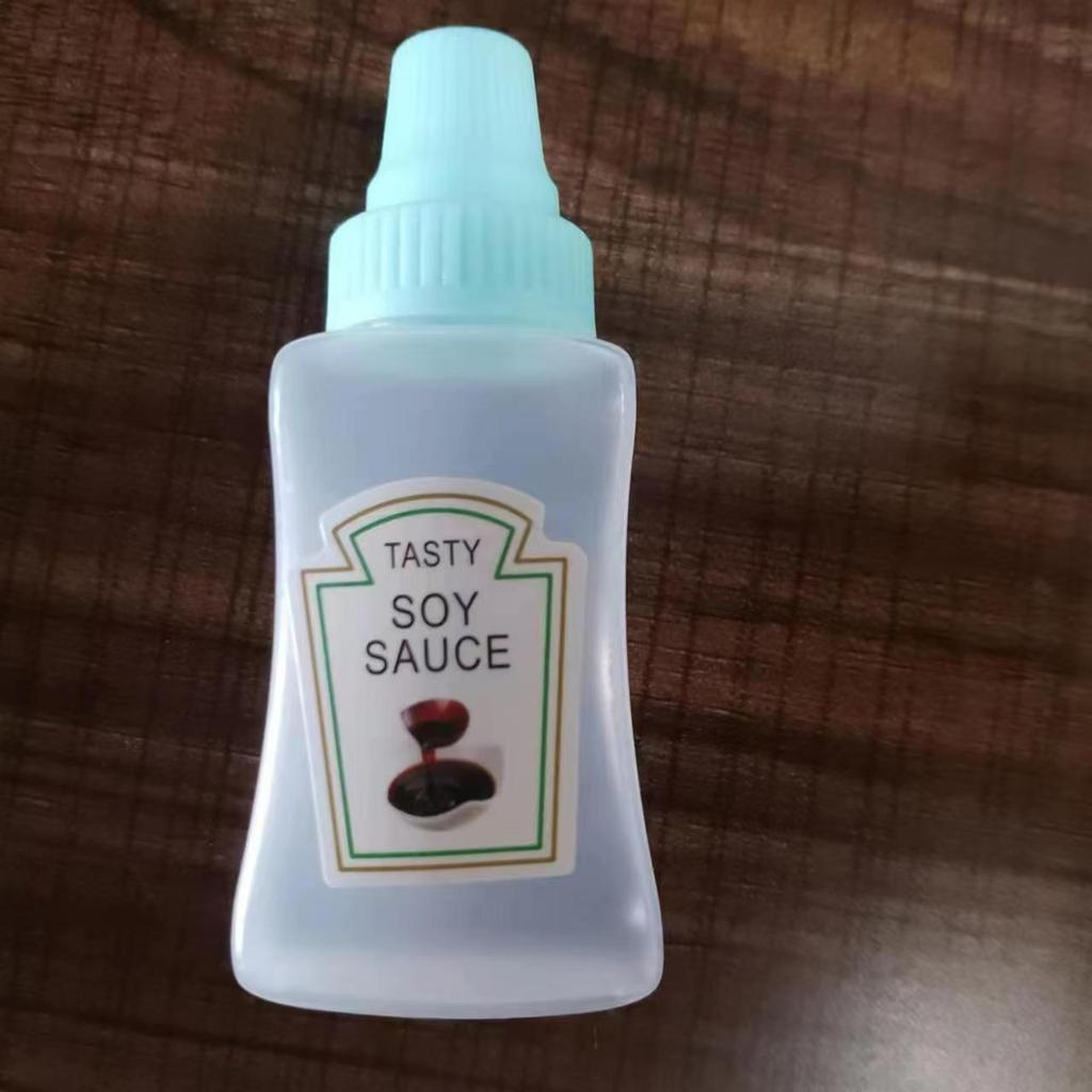 Portable Mini Squeeze Bottle for Tomato Salad Dressing and Honey Dispenser