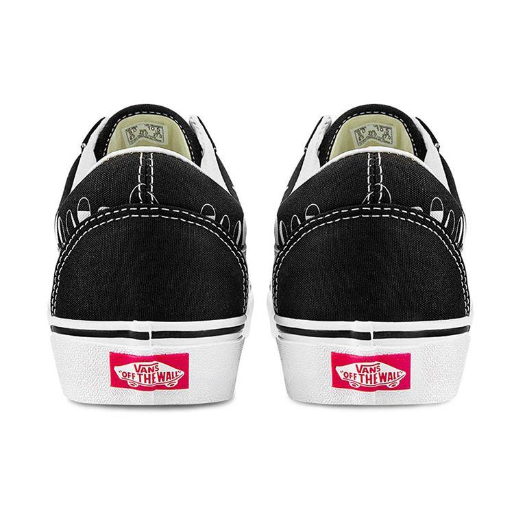 Vans Old Skool Checkerboard Casual Lightweight Breathable Low-Top Skate Shoes Unisex sneaker Black White VN0A7Q2J6UP