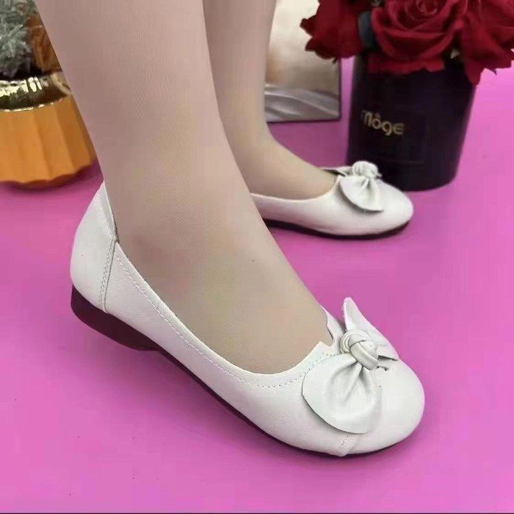 Soft-soled single shoes New autumn non-slip flat-soled Doudou shoes Comfortable soft-soled shoes